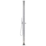 vidaXL Záhradná sprcha 220 cm nehrdzavejúca oceľ – Obrázok 6