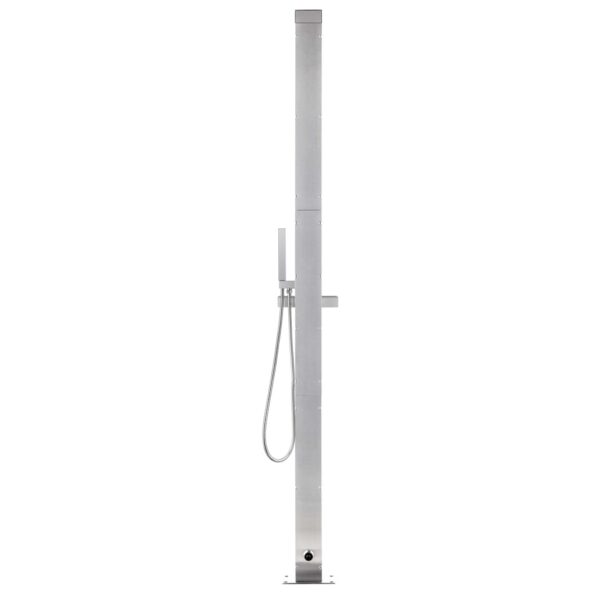 vidaXL Záhradná sprcha 220 cm nehrdzavejúca oceľ – Obrázok 6