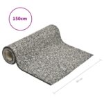 vidaXL Vložka s dizajnom kameňa sivá 150x60 cm – Obrázok 6