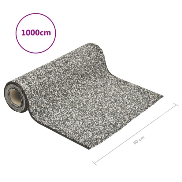 vidaXL Vložka s dizajnom kameňa sivá 1000x60 cm – Obrázok 6