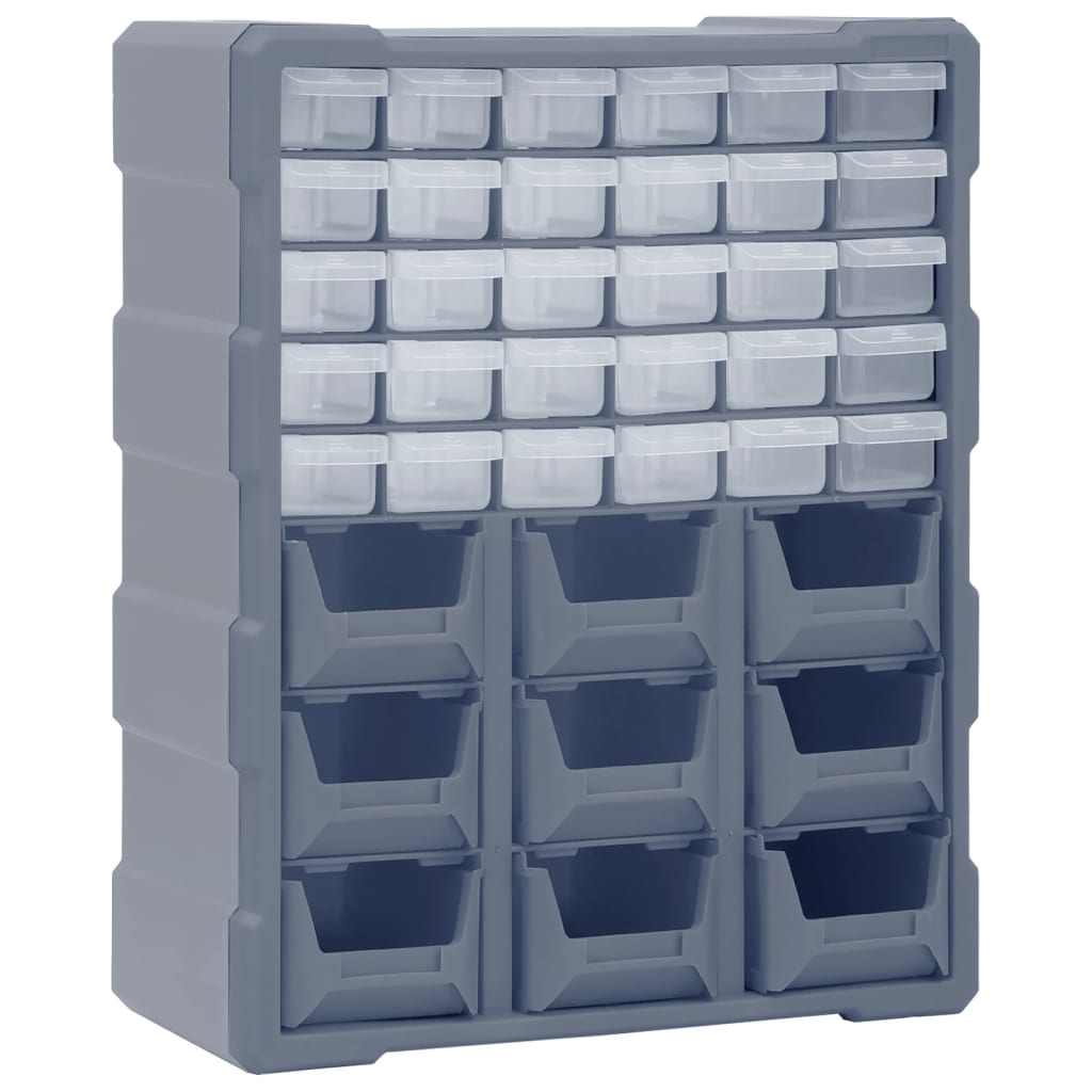 VXL8720286327708_a_en_hd_1.jpg vidaXL Organizér s 39 zásuvkami 38x16x47 cm – Obrázok 1