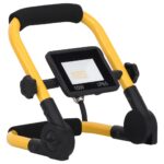 vidaXL LED reflektor s rukoväťou 10 W studené biele svetlo – Obrázok 3