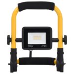 vidaXL LED reflektor s rukoväťou 10 W studené biele svetlo – Obrázok 5