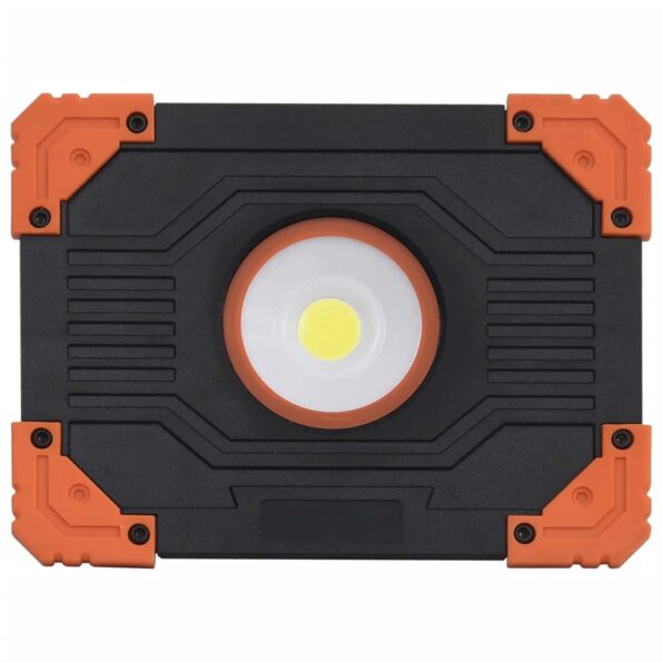 vidaXL Prenosné LED bodové svetlo ABS 10 W studené biele – Obrázok 3