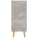 vidaXL Komoda, betónovo sivá 90x30x72 cm, kompozitné drevo – Obrázok 4