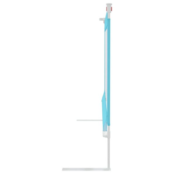 vidaXL Zábrana na detskú posteľ modrá 140x25 cm látka – Obrázok 5