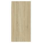 vidaXL TV skrinka, biela a dub sonoma 30,5x30x60 cm, kompozitné drevo – Obrázok 9