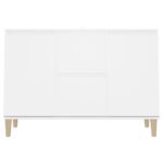 vidaXL Komoda, biela 101x35x70 cm, kompozitné drevo – Obrázok 5