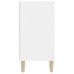 vidaXL Komoda, biela 101x35x70 cm, kompozitné drevo – Obrázok 6