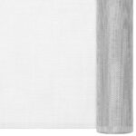 vidaXL Sieť proti hmyzu hliník 112x500 cm strieborná