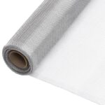 vidaXL Sieť proti hmyzu hliník 112x500 cm strieborná – Obrázok 5