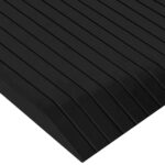 vidaXL Prahová rampa 110x41x5 cm guma – Obrázok 5