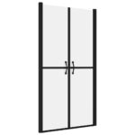 vidaXL Sprchové dvere mliečne ESG (68-71)x190 cm – Obrázok 2