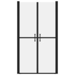 vidaXL Sprchové dvere mliečne ESG (68-71)x190 cm – Obrázok 3