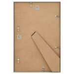 vidaXL Fotorámiky na stenu alebo stôl 5 ks strieborné 70x90 cm MDF – Obrázok 6