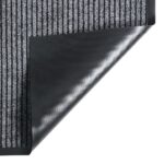 vidaXL Rohožka pruhovaná sivá 80x120 cm – Obrázok 4