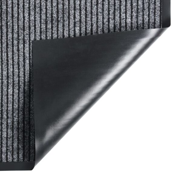 vidaXL Rohožka pruhovaná sivá 80x120 cm – Obrázok 4