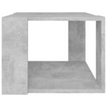 vidaXL Konferenčný stolík, betónovo sivý 40x40x30 cm, kompozitné drevo – Obrázok 4