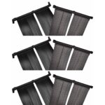 vidaXL Solárny panel na ohrev vody v bazéne 6 ks 80x620 cm