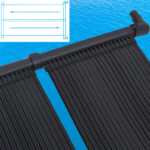 vidaXL Solárny panel na ohrev vody v bazéne 4 ks 80x310 cm – Obrázok 2