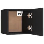 vidaXL Nočné stolíky 2 ks, čierne 30,5x30x30 cm, kompozitné drevo – Obrázok 8