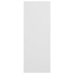 vidaXL Konzolový stolík, biely 78x30x80 cm, kompozitné drevo – Obrázok 6