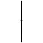 vidaXL Interiérové dvere, ESG sklo a hliník 76x201,5 cm, čierne – Obrázok 4