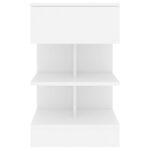 vidaXL Nočné stolíky 2 ks, biele 40x35x65 cm, kompozitné drevo – Obrázok 6