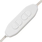 vidaXL Toaletný stolík s LED čierny 60x40x140 cm – Obrázok 8