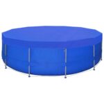 vidaXL Krycie plachty na bazén 2 ks PE okrúhle 540 cm 90 g/m² – Obrázok 2