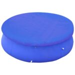 vidaXL Krycie plachty na bazén 2 ks PE okrúhle 540 cm 90 g/m² – Obrázok 4