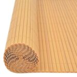 vidaXL Obojstranný záhradný plot 110x500 cm žltý – Obrázok 4