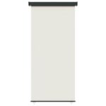vidaXL Bočná markíza na balkón 117x250 cm krémová – Obrázok 3