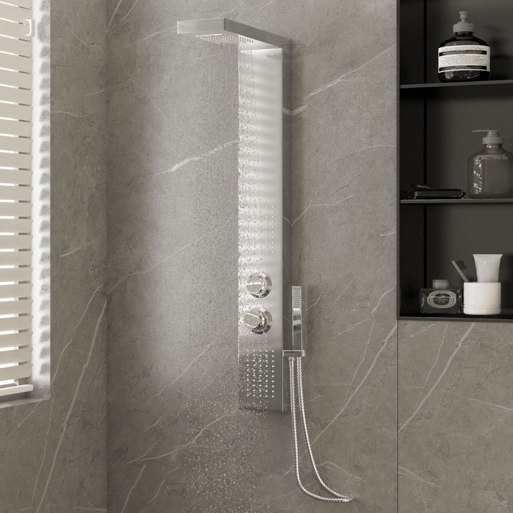 VXL8720286802885_m_en_hd_1.jpg vidaXL Štvorcový sprchový panel z nerezovej ocele – Obrázok 1