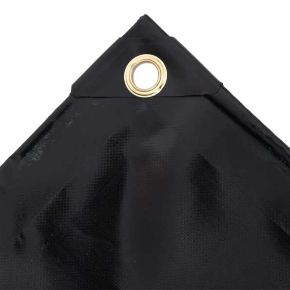 vidaXL Celta 650 g/m² 6x8 m čierna – Obrázok 2