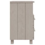 vidaXL Nočné stolíky HAMAR 2 ks, biele 40x35x62 cm, masív – Obrázok 6