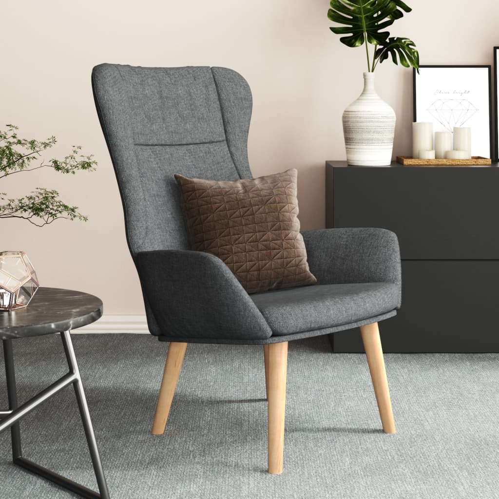 VXL8720286823392_m_en_hd_1.jpg vidaXL Relaxačné kreslo tmavosivé látkové – Obrázok 1