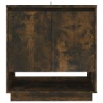 vidaXL Komoda, tmavý dub 70x41x75 cm, kompozitné drevo – Obrázok 5