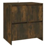 vidaXL Komoda hnedý dub 70x40x73,5 cm drevotrieska – Obrázok 2