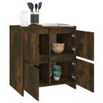 vidaXL Komoda hnedý dub 70x40x73,5 cm drevotrieska – Obrázok 3