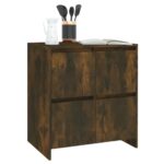 vidaXL Komoda hnedý dub 70x40x73,5 cm drevotrieska – Obrázok 4