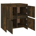 vidaXL Komoda hnedý dub 70x40x73,5 cm drevotrieska – Obrázok 9