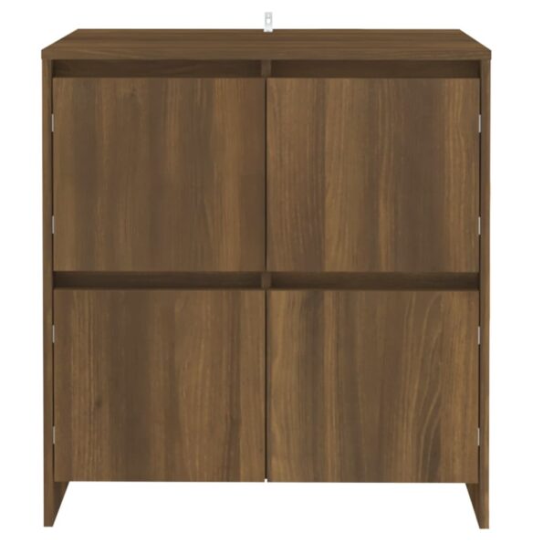 vidaXL Komoda hnedý dub 70x41x75 cm drevotrieska – Obrázok 7