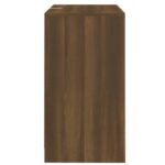 vidaXL Komoda hnedý dub 70x41x75 cm drevotrieska – Obrázok 8