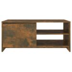 vidaXL Konferenčný stolík tmavý dub 102x50x45 cm spracované drevo – Obrázok 5