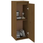 vidaXL Nástenné skrinky 2 ks medovo-hnedé 30x30x80 cm masívna borovica – Obrázok 3