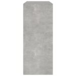 vidaXL Knižnica/deliaca stena betónová sivá 80x30x72 cm – Obrázok 6