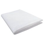 vidaXL Plachta Leno 140 g/m² 4x5 m biela – Obrázok 3