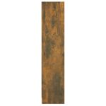 vidaXL Knižnica dymový dub 60x24x109 cm spracované drevo – Obrázok 6