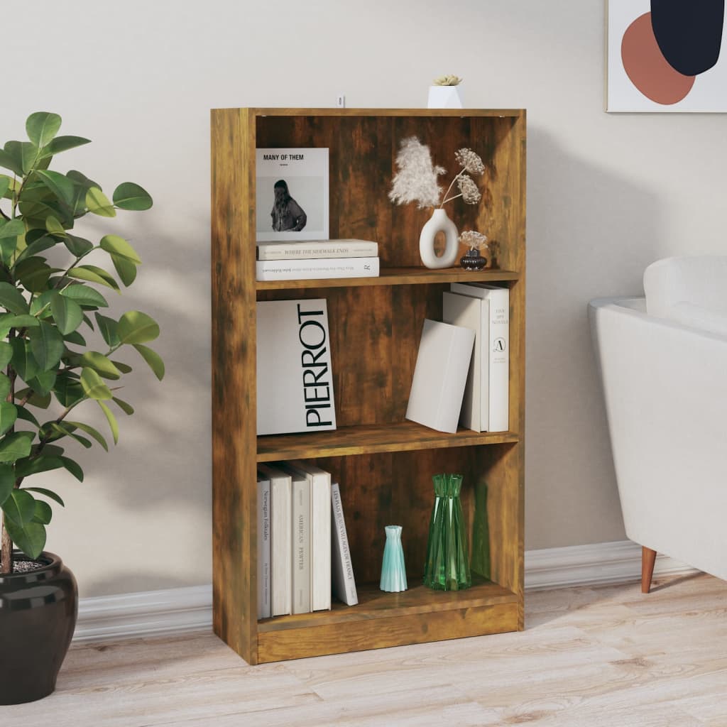 VXL8720286931523_m_en_hd_1.jpg vidaXL Knižnica dymový dub 60x24x109 cm spracované drevo – Obrázok 1